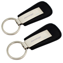 Promotional Wholesale Cheap Custom Handmade Car PU Genuine Leather Keychain